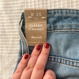 Madewell Straight Classic Jeans